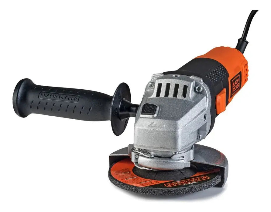Kit Esmeriladora 920w + 6 Discos + Caja Black+decker Naranja 60 Hz GRADO B