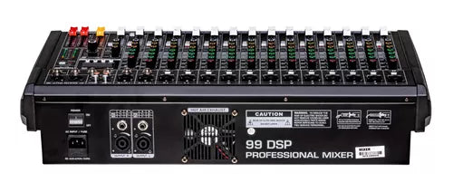 Onax Pro Sx 16 Ch Mezcladora Amplificada Audio Fx Bt Usb +48
