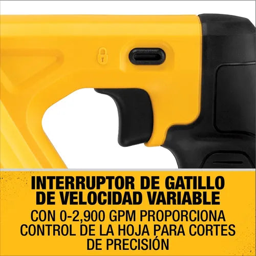 Sierra Reciproca Dewalt 20v Max Xr, Compacta Amarillo 50/60 Hz GRADO A