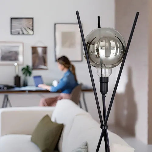 Philips 539692 Dimmable G63 LED Bulbo - 7.5G63/modern/840/CL/G/D+CORD black 120V GRADO B