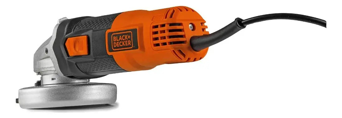 Kit Esmeriladora 920w + 6 Discos + Caja Black+decker Naranja 60 Hz GRADO B