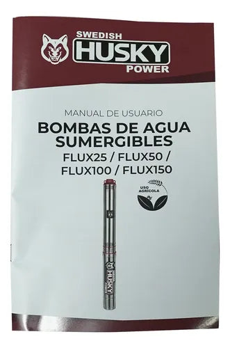 Bomba Sumergible Tipo Bala 1/2 Hp Flux50 Husky GRADO B