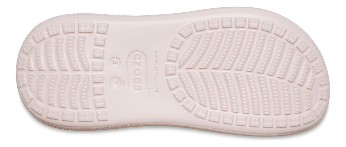 sandalias unisex adultos crush clog suela de goma crocs color rosa 207521 TALLA24