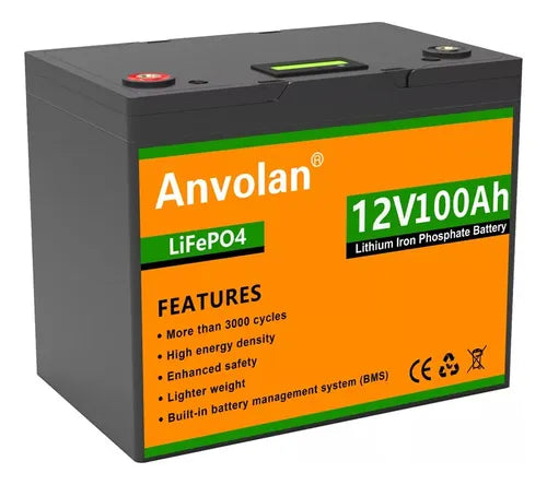 Bateria Ups De Litio 12.8v 100ah Lifepo4 Solar 3000 Ciclos 1
