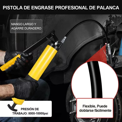 Kit Opresor Inyector De Grasa GRADO B