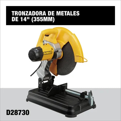 Cortadora De Metal/sierra 14'' 355mm 2300w D28730-b3 Dewalt 127v Grado B