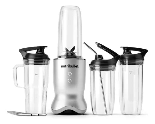 Licuadora Ultra Plata 1200w 13 Accesorios Nutribullet GRADO B