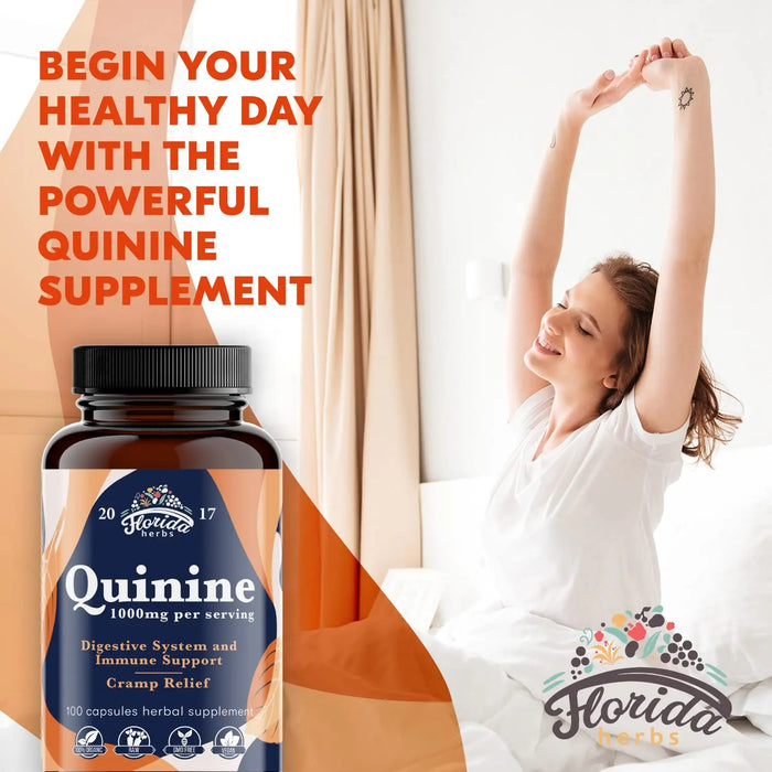 Quinine Cápsulas 800 Mg, Cinchona Bark Pills GRADO B