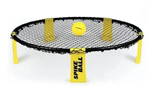 Juego De Pelota Y Red De Rebote Negro Y Amarillo GRADO B