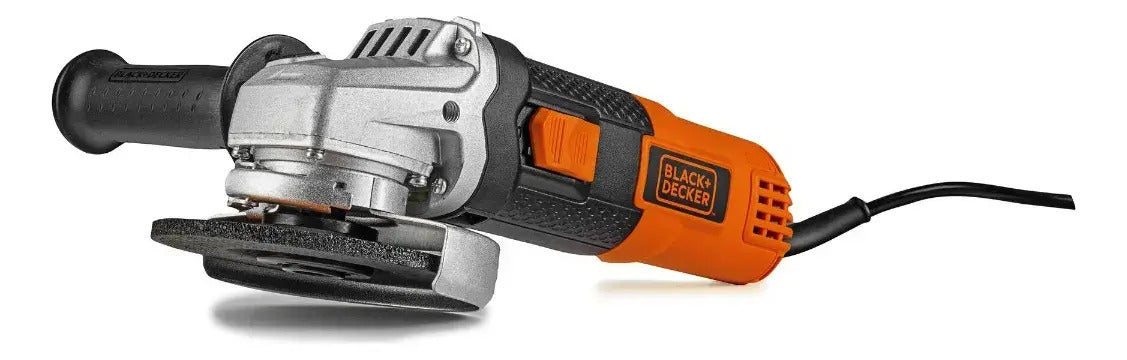 Kit Esmeriladora 920w + 6 Discos + Caja Black+decker Naranja 60 Hz GRADO B