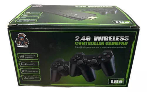 gamer stick 4k m8 para televisión con más de 20000 juegos GRADO B