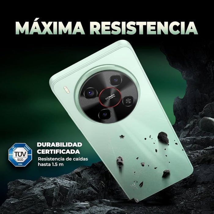 Zte Smartphone Blade V70 Max Verde 6.9 120hz, 50mp+ia, 256gb+14gb Ram(4gb+10gb DinÃ¡mica), BaterÃ­a 6000mah, Android 14 Verde