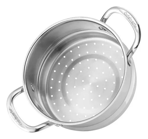 Batería De Cocina 95-11es Acero 11 Piezas Color Plateado Cuisinart GRADO A