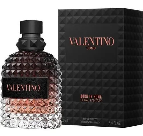 PERFUME VALENTINO UOMO BORN IN ROMA CORAL FANTASY PARA HOMBRE EDT 100ML GRADO B