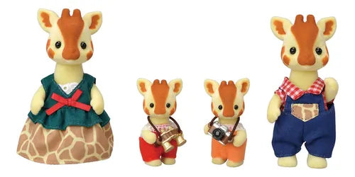 SYLVANIAN FAMILIES 5639 Familia de Jirafas - Figuras para casa de muñecas Ternurines  GRADO B