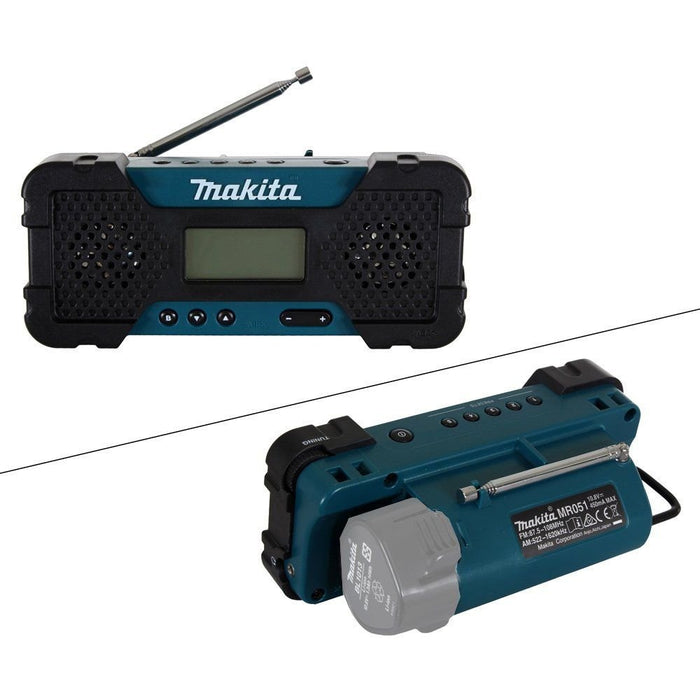 Radio A Batería Am Fm Makita Mr051 10,8 V GRADO A