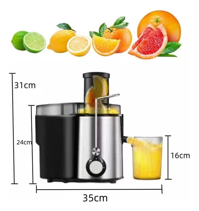 Extractor De Jugos Eléctrico Jugueras Frutas Y Verduras 800w