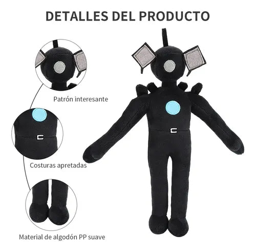 skibidi toilet serie, monitor man, man speakerman figurilla