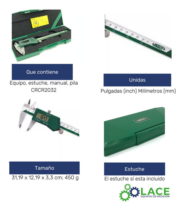 Calibrador Vernier Con Calibración Acreditada Ante La Ema 1