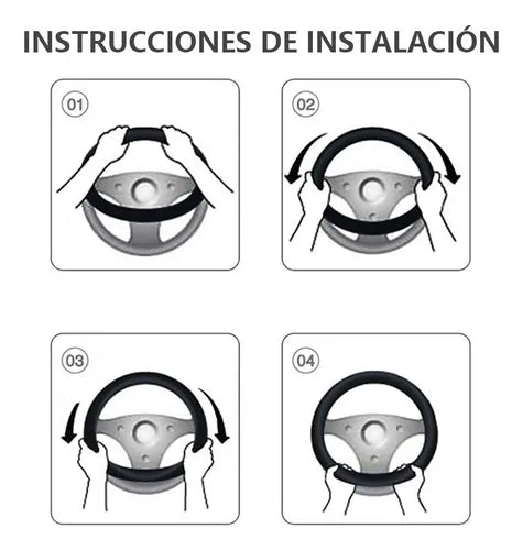 Adecuado Para Funda Del Volante De Nissan,en Forma De Round GRADO B