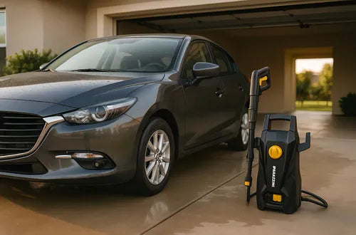 Hidrolavadora Eléctrica 1200 Parazzini 1450psi 70 bar 6.5 l/min con acesorios sin jabonera GRADO A