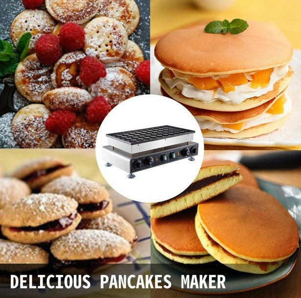 Maquina Electrica Industrial Comercial Mini Hotcakes 50pz