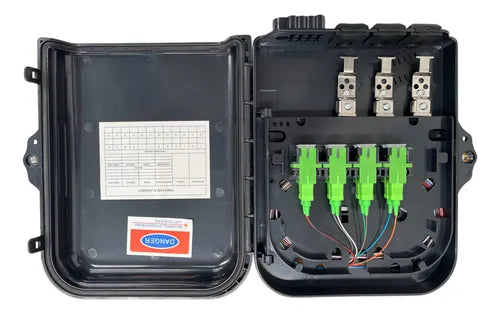Caja Nap 1x8 De Fibra Óptica Incluye Split/aco GRADO B