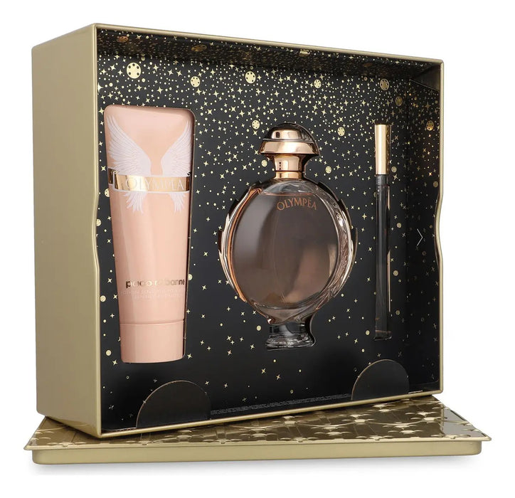 PACO OLYMPEA 2.7 EDP L 3PC+3.4 B/L+10ML (126063) GRADO B