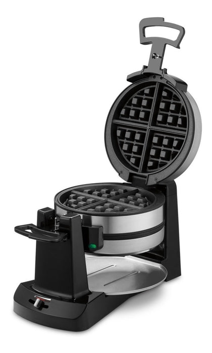 Waflera De Acero Rotatoria Doble Cuisinart Waf-f40 GRADO B