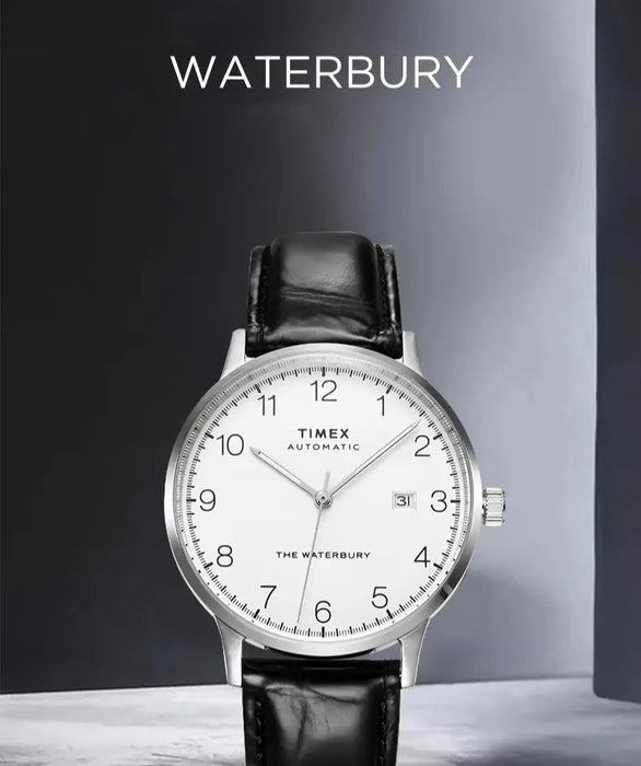 NUEVO RELOJ TIMEX WATERBURY METROPOLITAN AUTOMÁTICO 41MM GRADO A