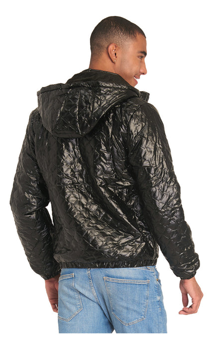 Chamarra Moderna Unisex Colección Invierno Thats Hot 2 NEGRO METALICO