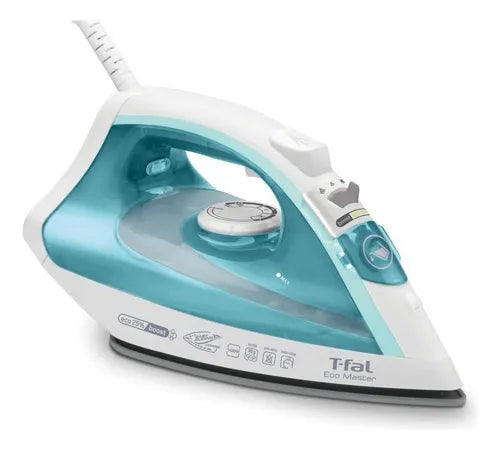Plancha Con Suela Antiadherente T-fal Fv1940x0 Ort Color Azul GRADO A