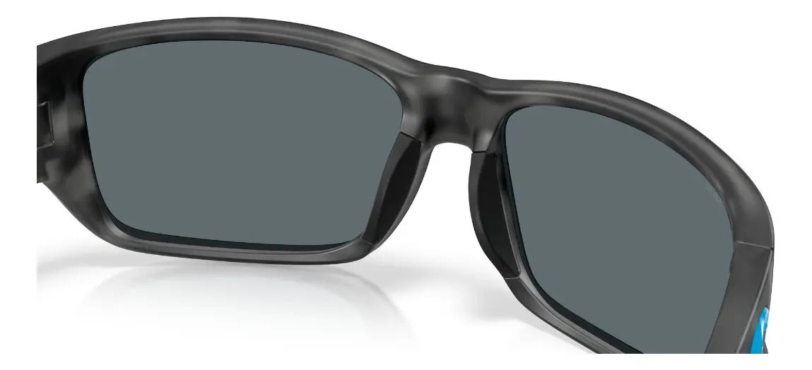COSTA DEL MAR LENTES SOLAR 06S9132 HOMBRE MATE 56 ESPEJO 913205 AZUL ESPEJEADO TIBURÓN TIGRE MATE GRADO A