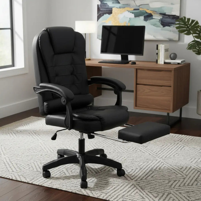 SILLA DE ESCRITORIO SILLA 003 YX-7165 ERGONÓMICA NEGRA GRADO B