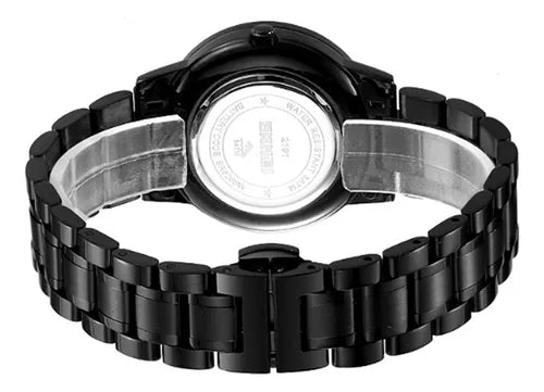 RELOJ YAZOLE RIN DE AUTO DEPORTIVO GIRATORIO ACERO INOX
