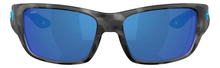 COSTA DEL MAR LENTES SOLAR 06S9132 HOMBRE MATE 56 ESPEJO 913205 AZUL ESPEJEADO TIBURÓN TIGRE MATE GRADO A