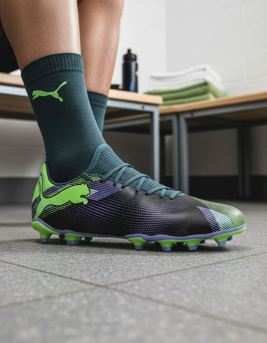 ZAPATOS DE FÚTBOL PUMA FUTURE 7 PLAY FG/AG TACOS - 10793903 TALLA 28.5 MX GRADO A