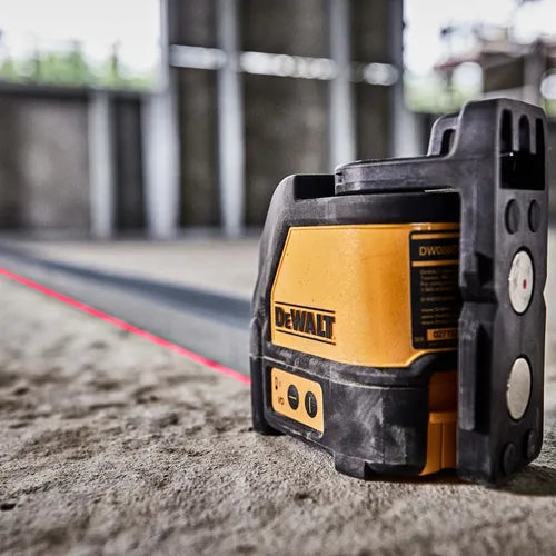 Nivel Láser Dw088k Autonivelante Línea Cruzada Luz Roja Dewalt GRADO A