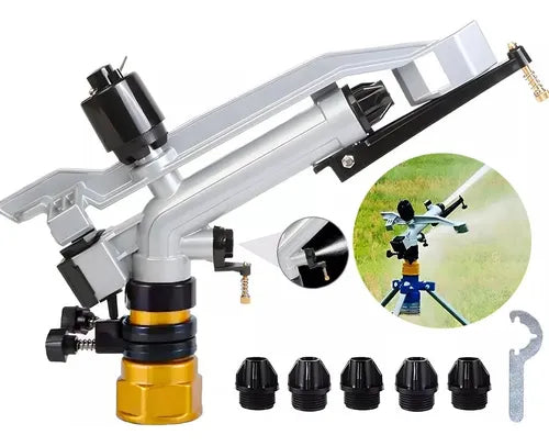 Cañón Aspersor Jardin Aspersor Riego Agrícola 1-1/2 R-18-36m GRADO B