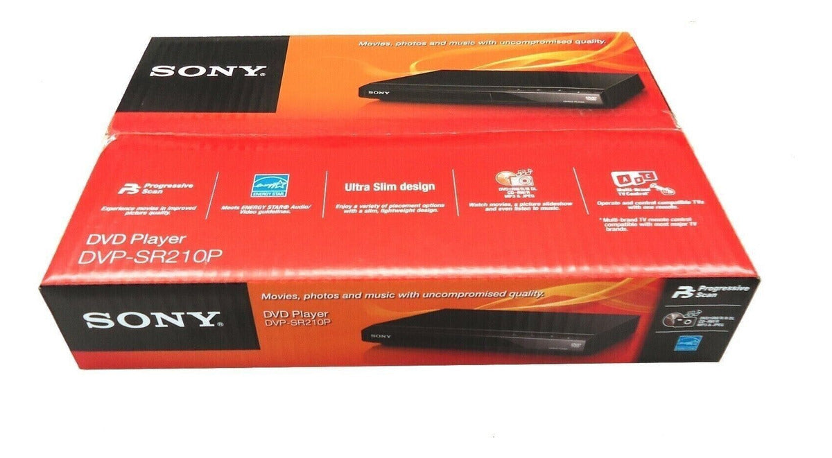 Reproductor de DVD Sony DVPSR210P GRADO B