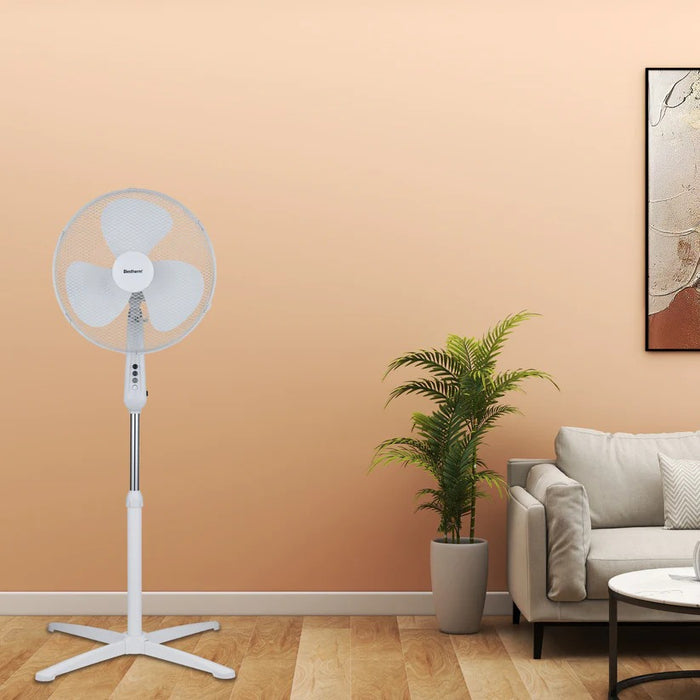 Ventilador De Pedestal Bestherm Rd-40a De 16 Pulgadas 127v