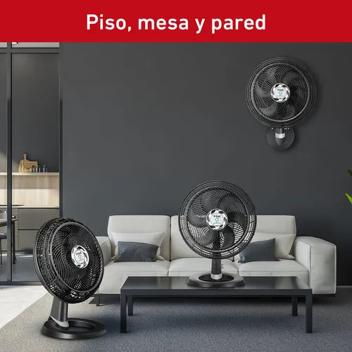 Ventilador T-fal 3 en 1 ultra silence force 4 velocidades 6 aspas GRADO B