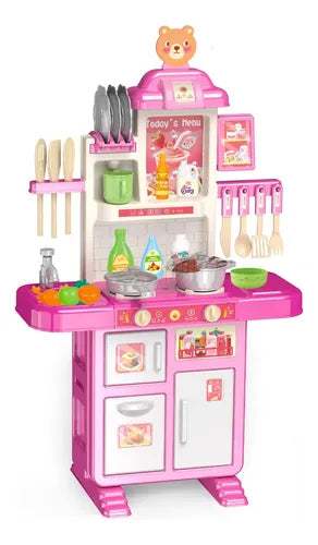 Cocina Juguete Para Niños Cocinita Chef Infantil 54 Piezas 1
