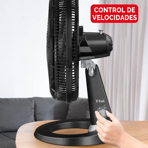 Ventilador T-fal 3 en 1 ultra silence force 4 velocidades 6 aspas GRADO B