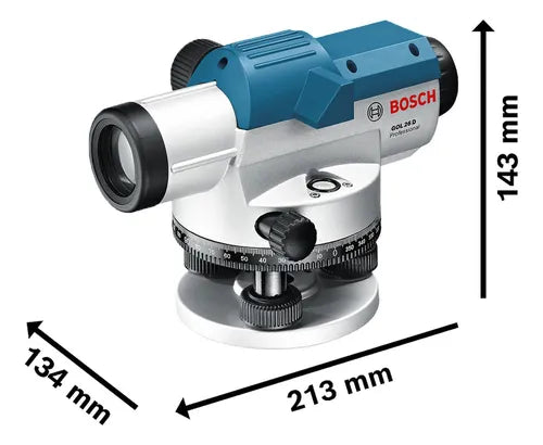Nivel Láser Óptico Bosch Gol 26 D Zoom De Hasta 26x GRADO B
