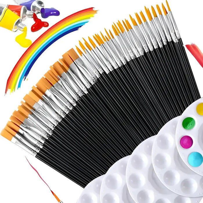 PINCELES 50 PIEZAS NEGROS GRADO B