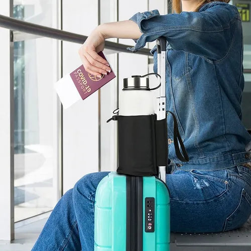 MALETA ORGANIZADOR PORTAVASOS DE VIAJE PORTATIL TELA OXFORD 1