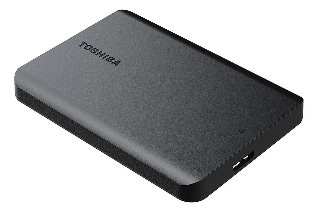 DISCO DURO EXTERNO TOSHIBA CANVIO BASICS 2TB HDTB510XK3AA COLOR NEGRO