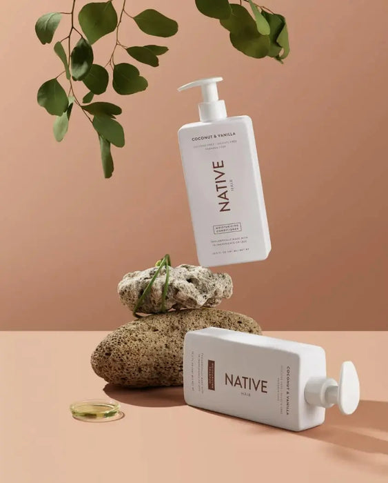 SHAMPOO AND CONDITIONER SET NATIVE MOISTURIZING 500ML GRADO B