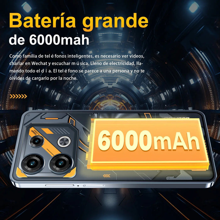 EL MÁS BARATO BOBARRY GAMER SMARTPHONE GT10 PRO 6.78''16GB+512GB DIMENSITY 9400 108MP+32MP 6000MAH | 5G+LTE | ANDROID 14 | DUAL SIM+SD | HUELLA+ROSTRO GRADO A